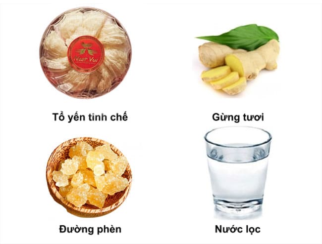 Yến Chưng Đường Phèn